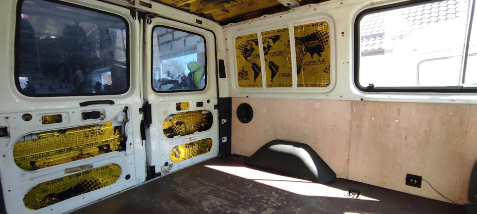 Transit mk5 обшивка салону, частина1 2