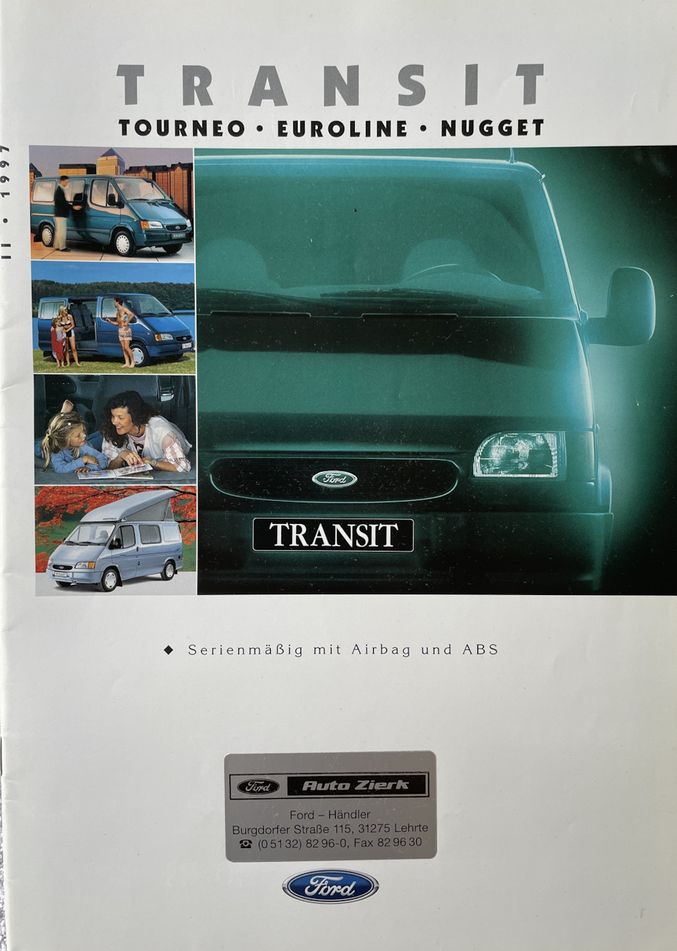 Брошури Ford Tourneo·Euroline·Nugget 5