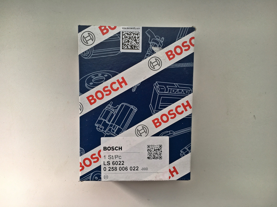 Оригінальні свічки Motorcraft. Лямбда-зонд Bosch 5
