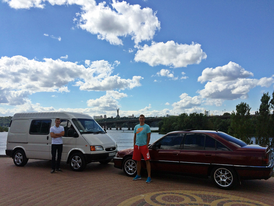 Зустріч Ford Transit та Opel Omega 5