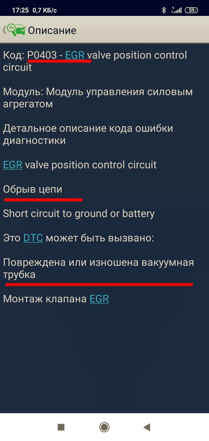 Димає сизим димом \ ELM327 \ діагностика двигуна 2