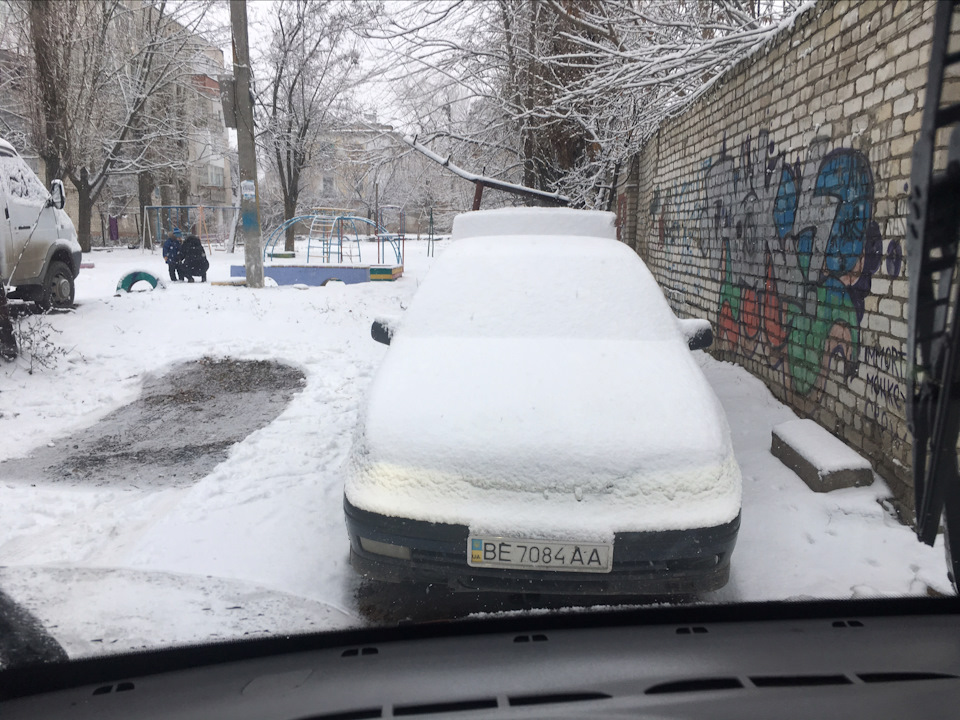 Дочекалися сніг і ми)) 4