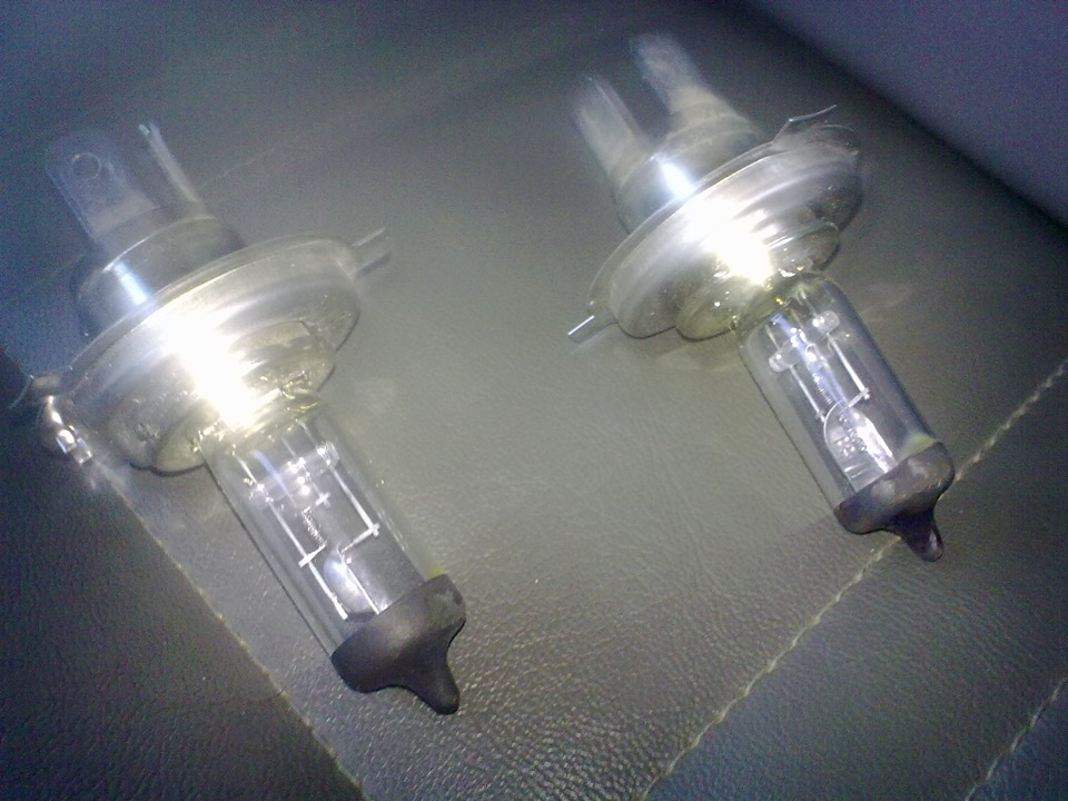 заменил лампочки модель osram 60w 2