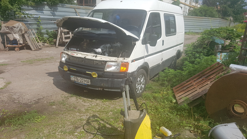 Мийка двигуна, транзюк став як новий 1
