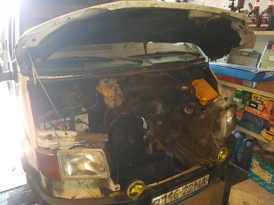 На дворі весна вирішив відвідати свого нового друга. Капремонт двигуна #4 1