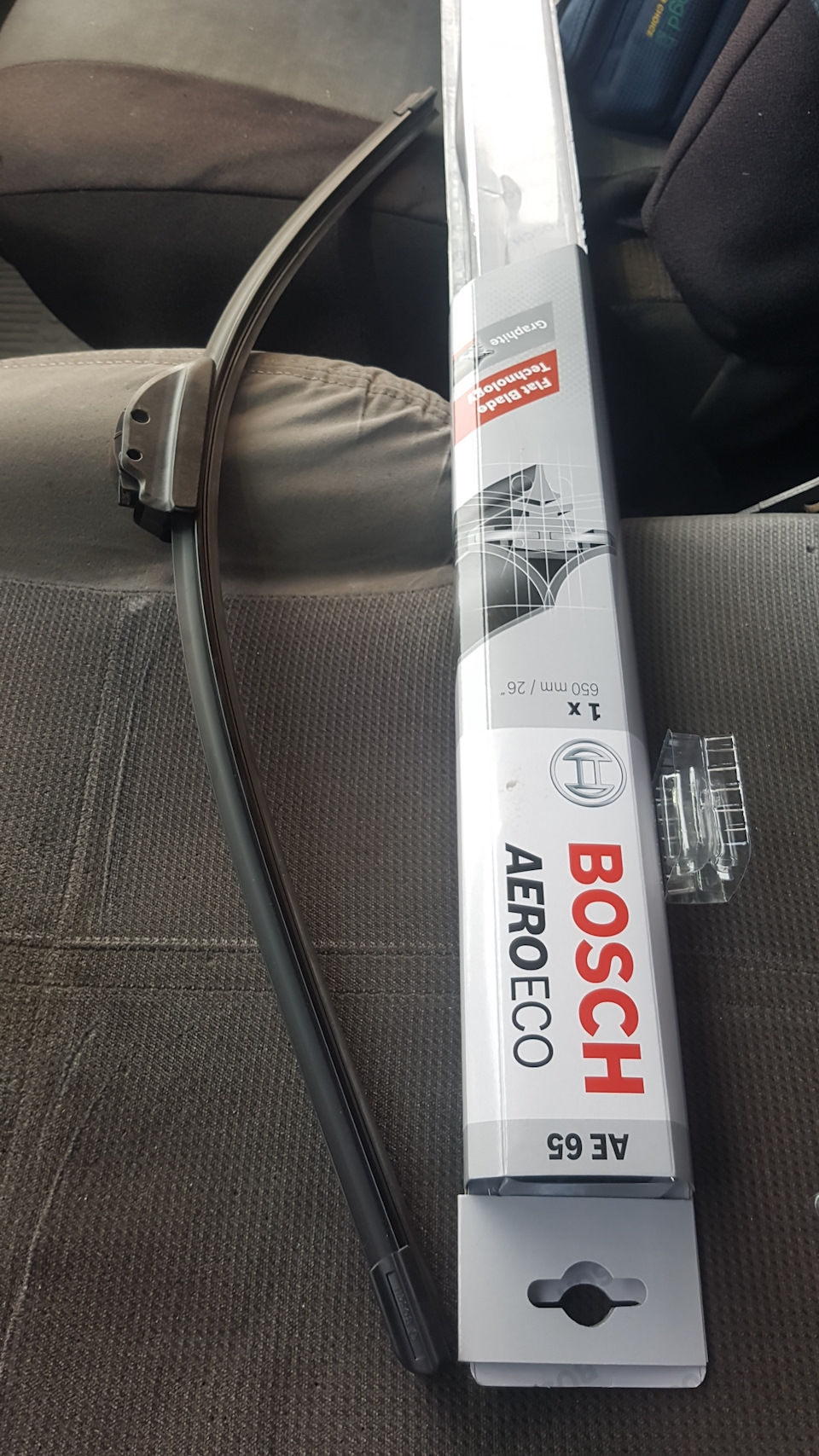 Нові двірники) 650 мм bosch 1