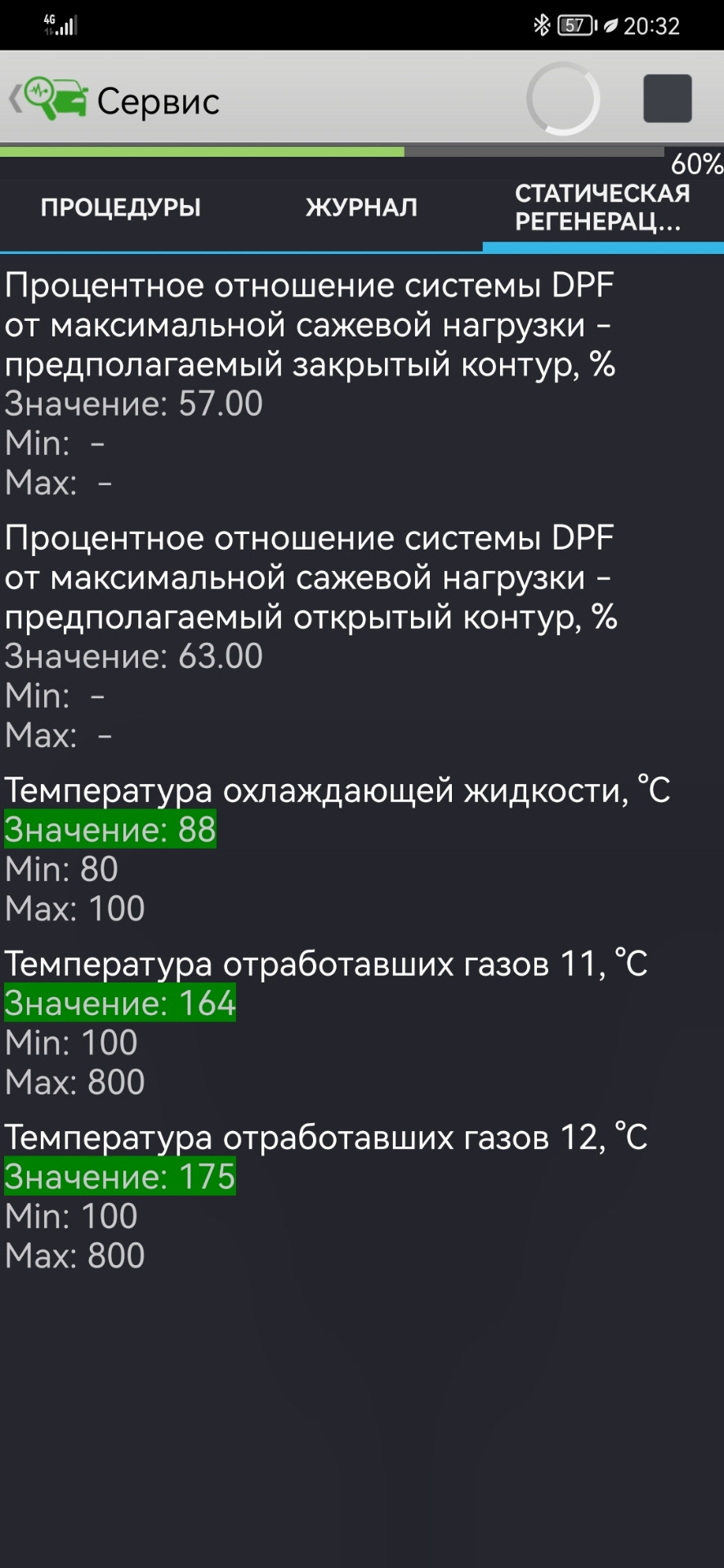 Промивка DPF MANOL 9995 + регенерація. 2