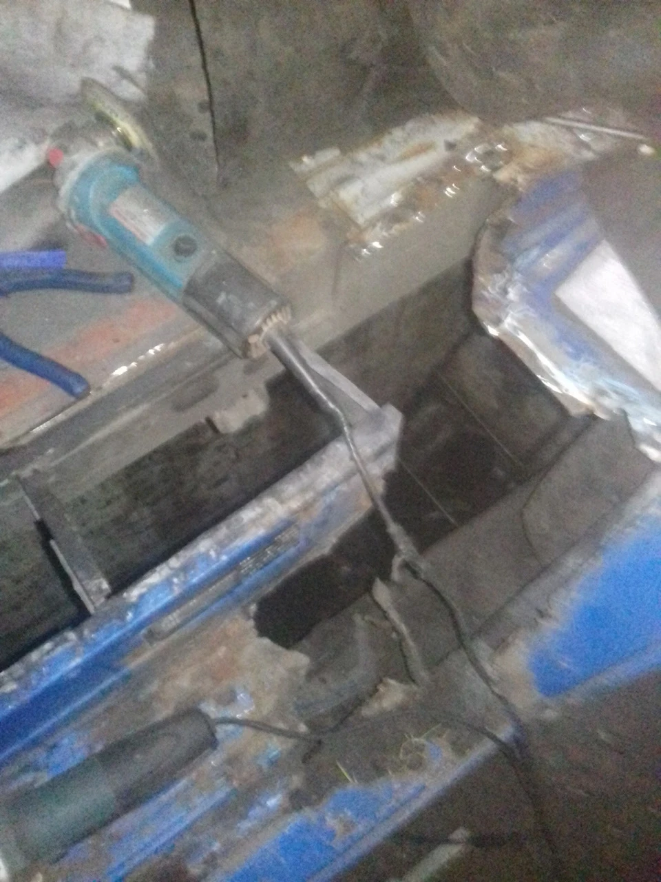 Завершення зварювальних робіт