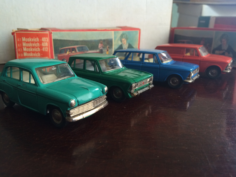 Колекційні модельки СРСР 1:43 2