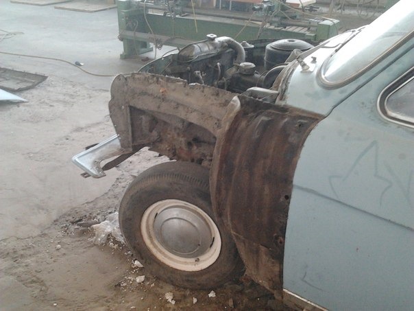 Другий день реставрації. 2