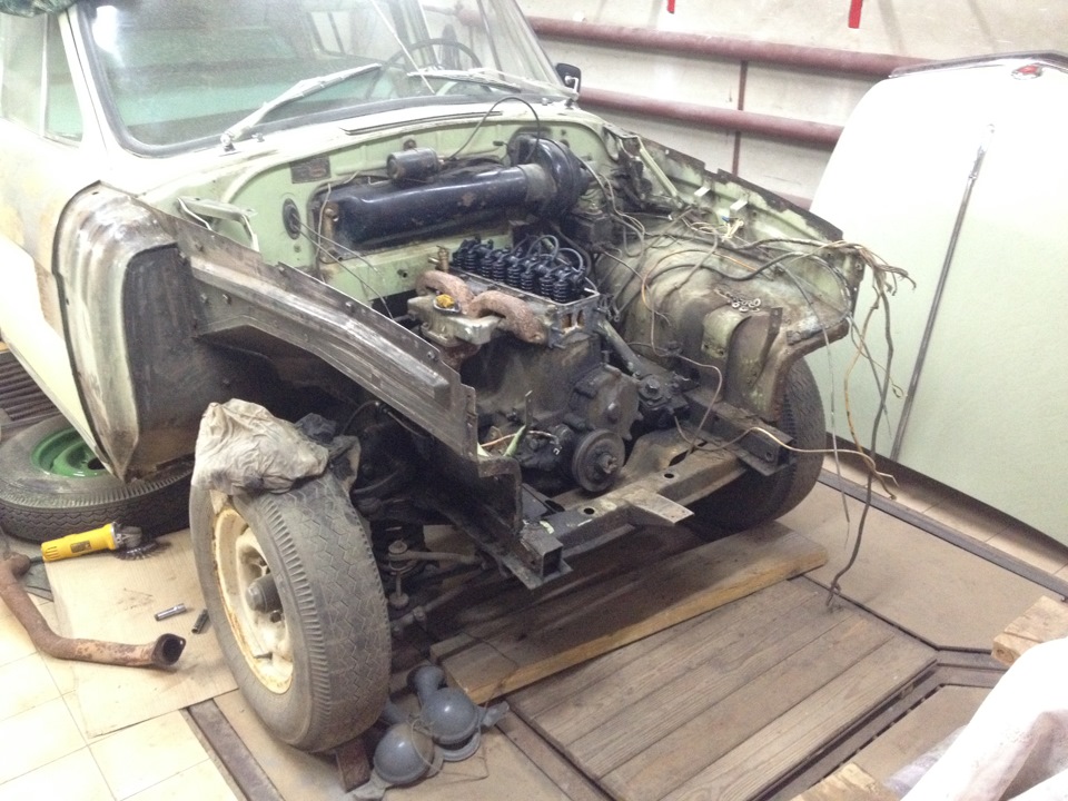 Осінь 2014р. Розбирання, очищення від бітуму 2
