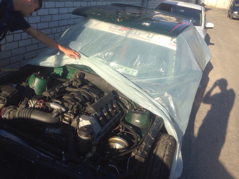 Зняття мірок двигуна V8. Габаритні розміри М60Б40 2
