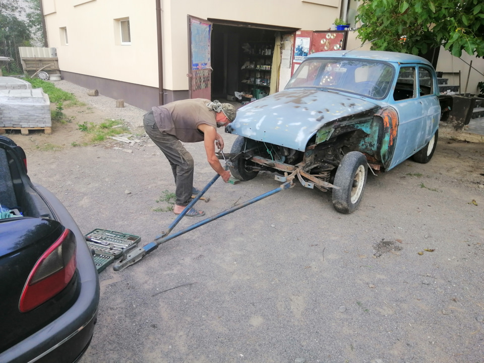 Буксирування в бокс для розбирання 2