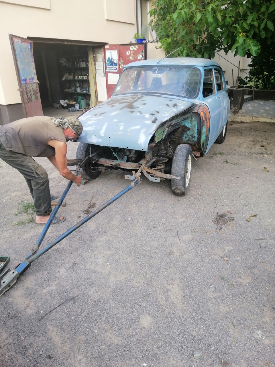 Буксирування в бокс для розбирання 1