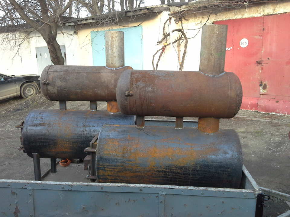 Пічки в гаражі. 1
