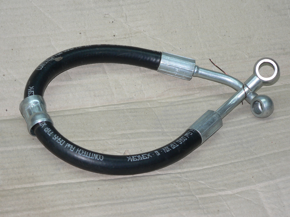 144. Стикування шланга ГУР високого тиску від Ваз 2123 до насоса 3110. 2