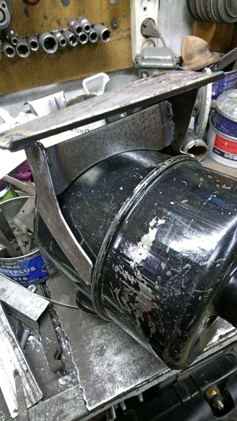 146. Доробляємо недоробки. Установка корпусу повітряного фільтра 3110 від ЗМЗ-406. 5