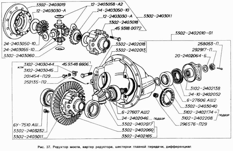 195. Мост 3102 (139.7х5) для ГАЗ-21. Про Газелькин дифф. 2