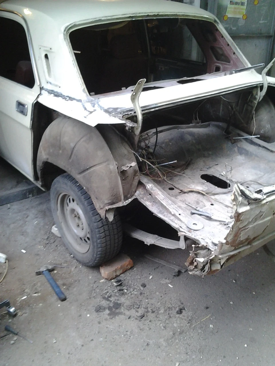 Візит до російської начинки для заміни попи.