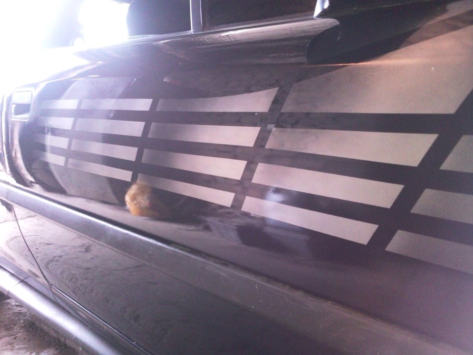 Замальовка на старенькому Opel Calibra 2
