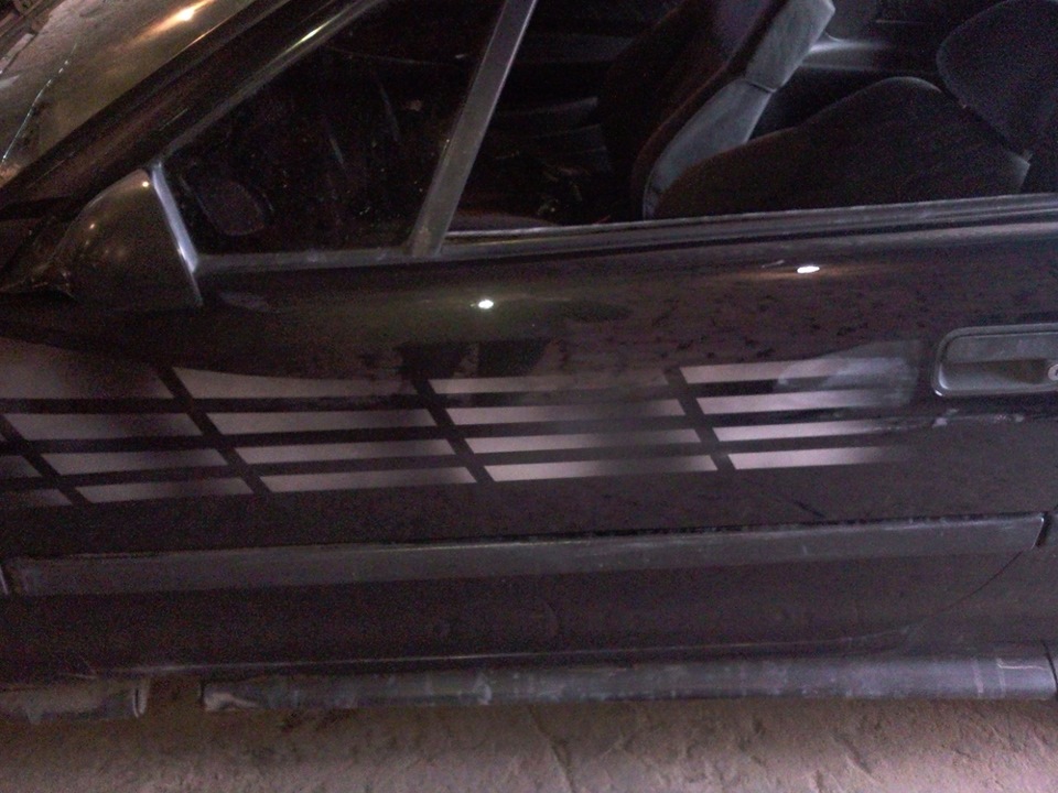 Замальовка на старенькому Opel Calibra 1