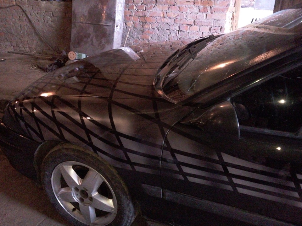Замальовка на старенькому Opel Calibra 5