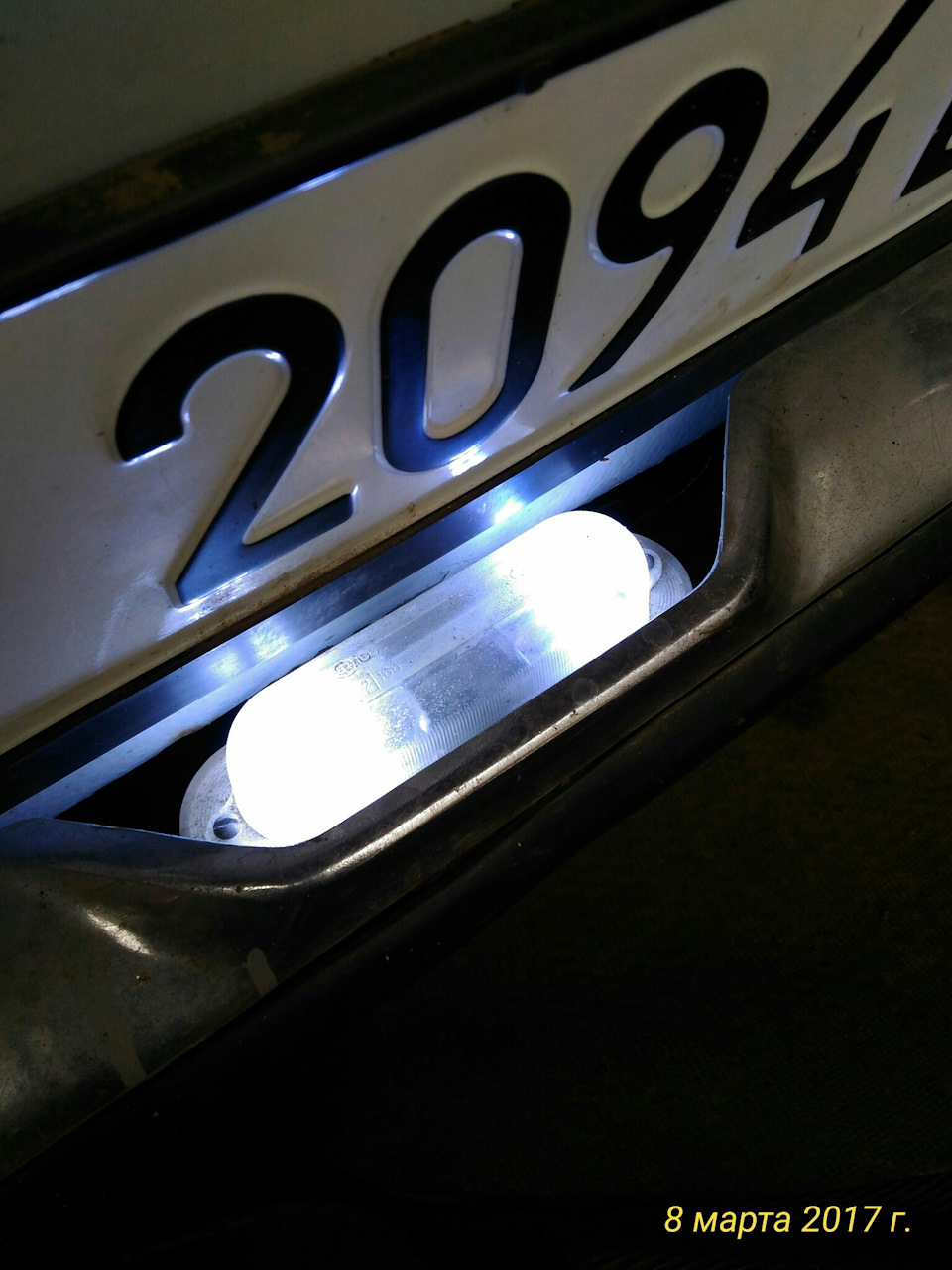 Led лампи в підфарники 4