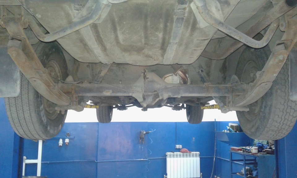 заміна заднього моста 2