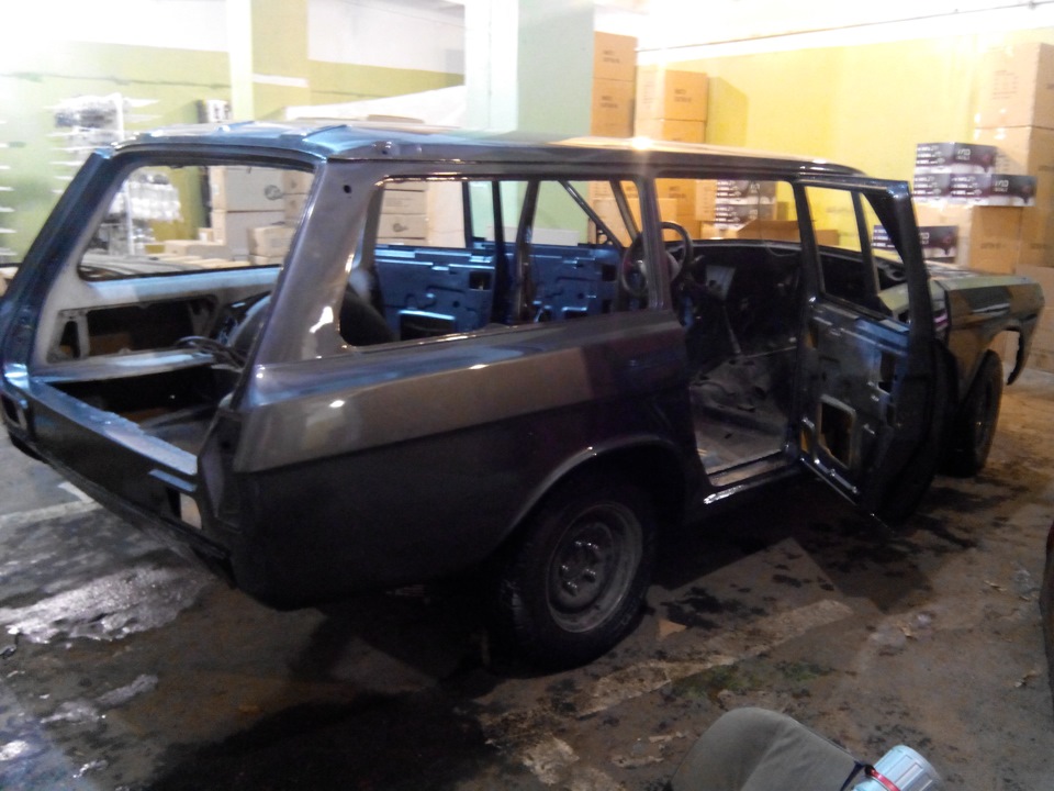 Перше фарбування (серпень - жовтень 2013 р.) 1