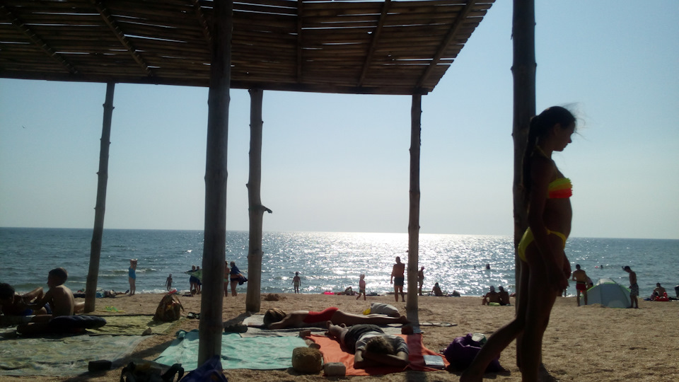 Поїздка на море. Відірваний глушник. 1