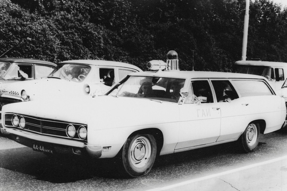 Ford Galaxy Wagon як ДАІ. 1967 рік. 1
