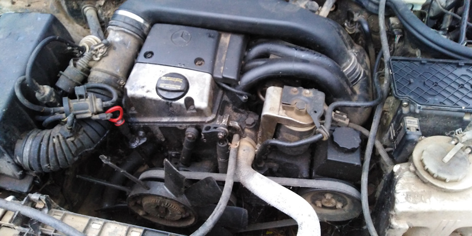 Свап двигуна на OM604 2