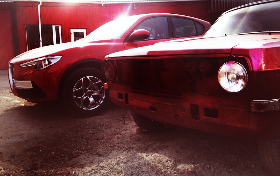 #Sunshine_Lady та Alfa Romeo Stelvio 1