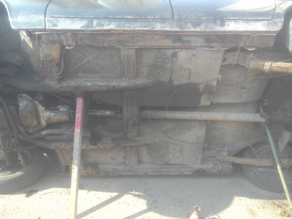 Ремонт днища 3