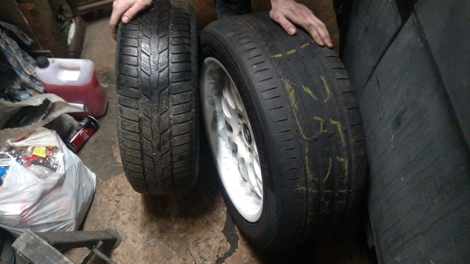 Переварювання передньої стійки е34 4