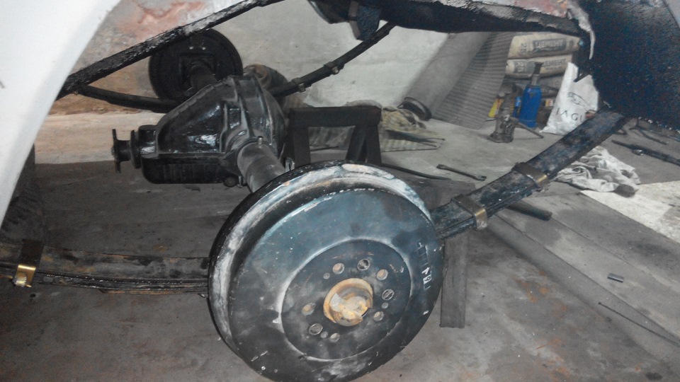 Імплантація підвіски газ 3110 у газ 2401... частина друга 1
