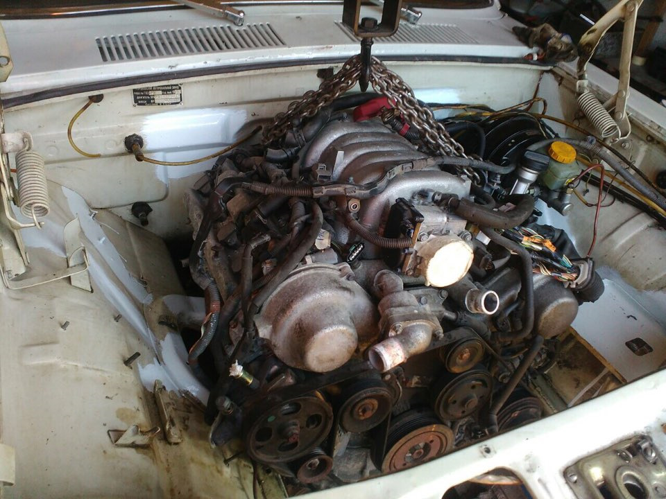 Прикладка V8 3 uz fe 4