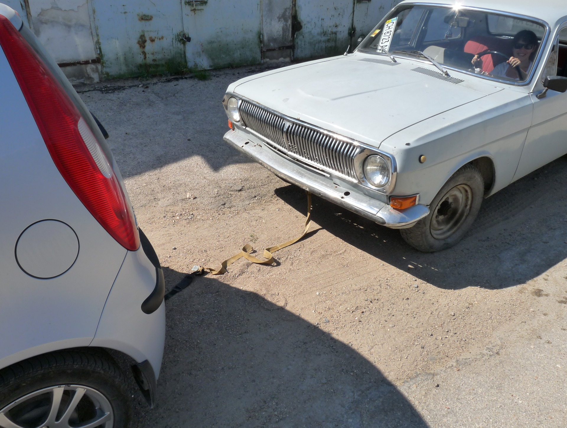 Перший виїзд з гаража 1