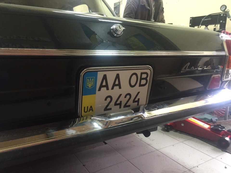 Правильний задній номер))) 2