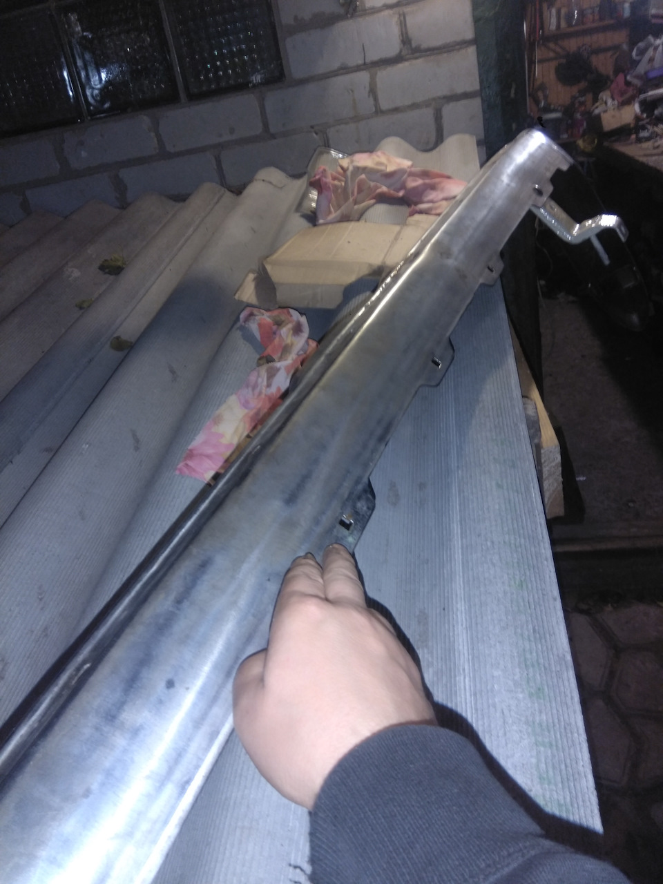 Бампер задній, газ 24. 2