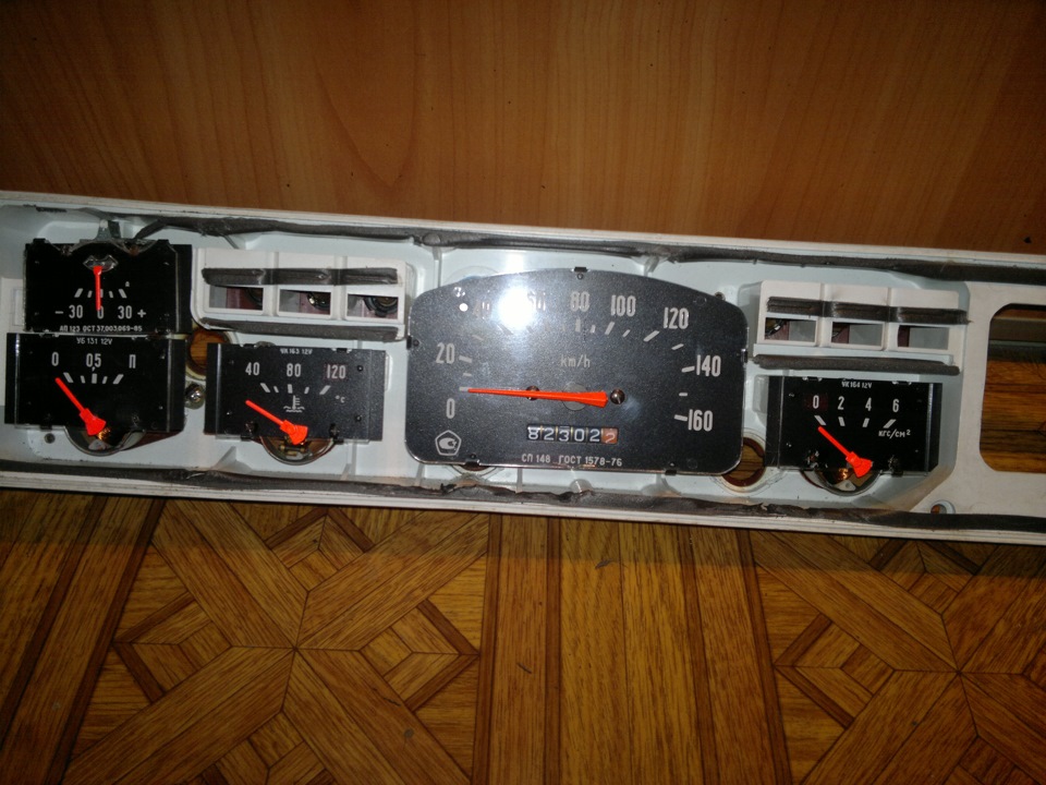 (4).Панель приборів 4