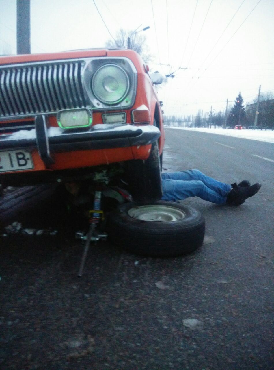 лопнув шток зчепи 2