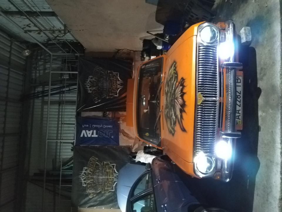 поставив led фари 5