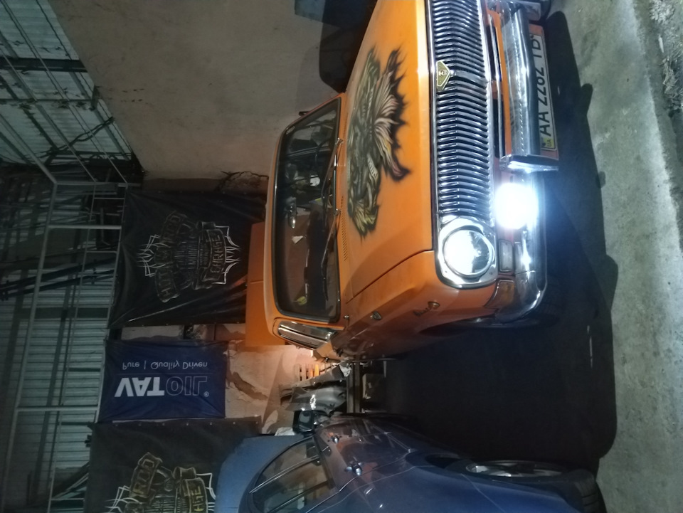 поставив led фари 4