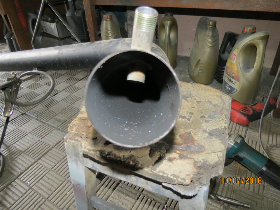 crankcase evacuation system installation 3