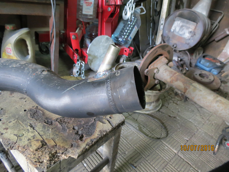 crankcase evacuation system installation 2