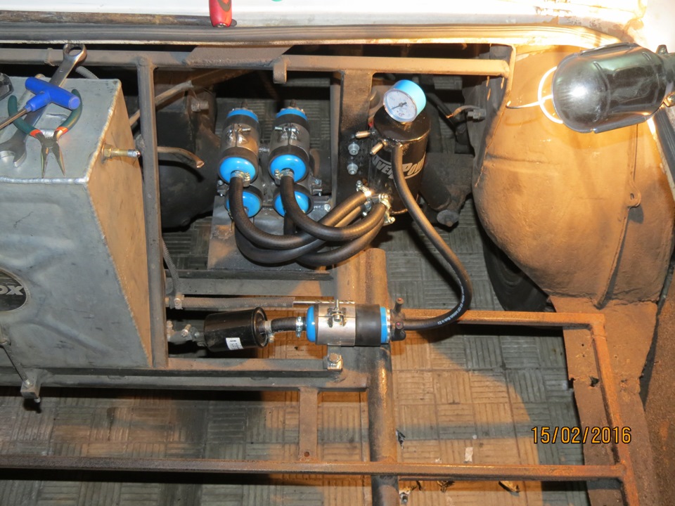fuel system 4