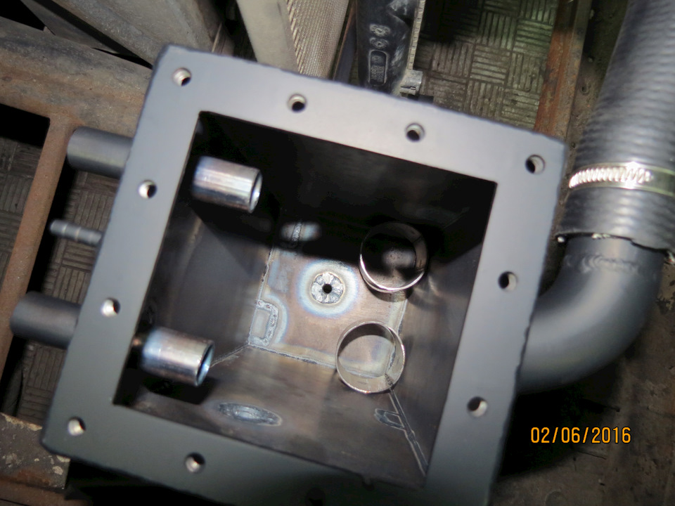 water / air intercooler 2