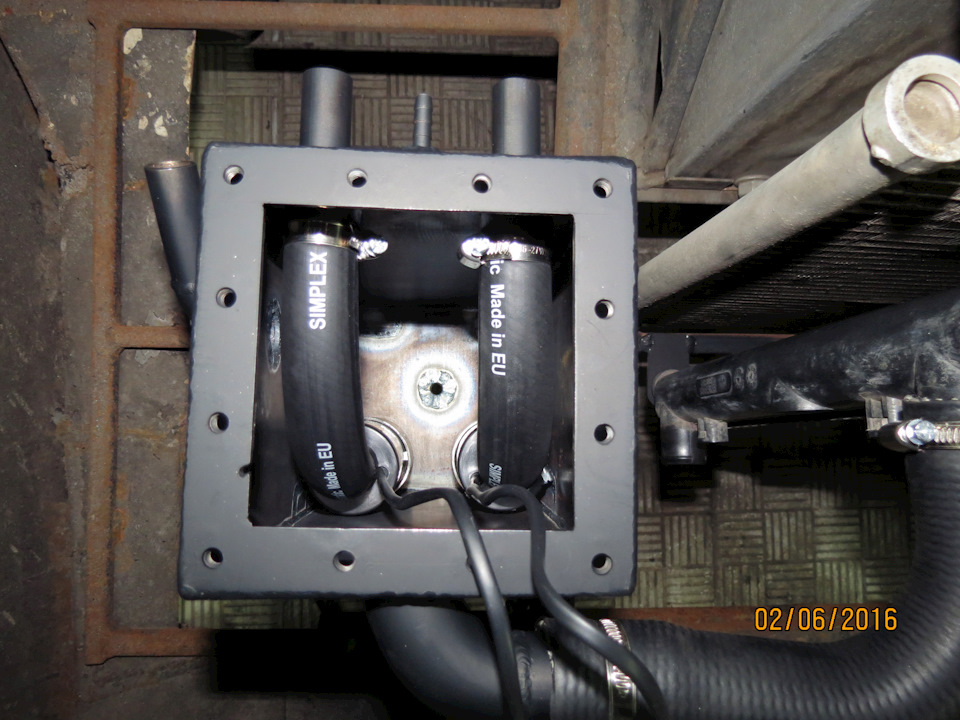water / air intercooler 5