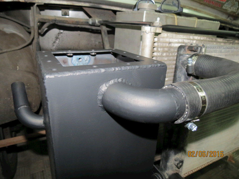 water / air intercooler 4